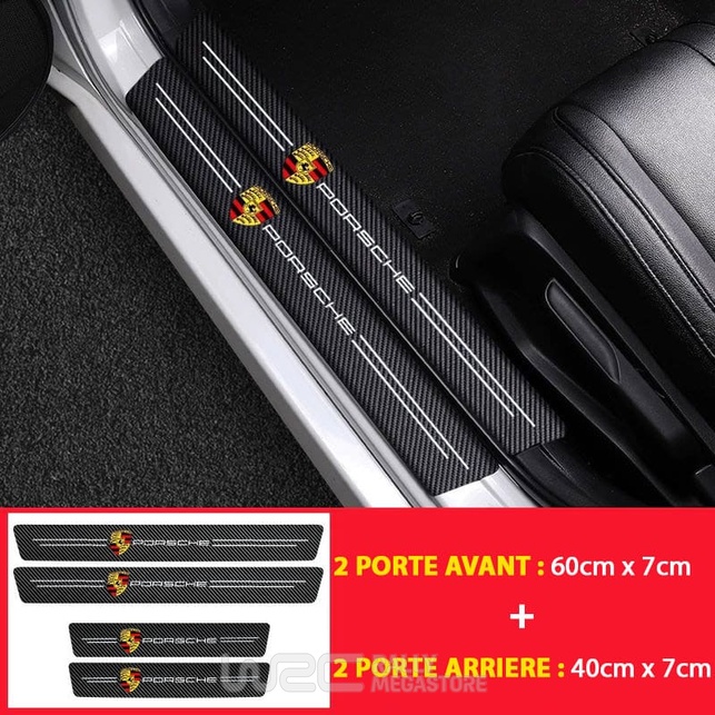 FILM PROTECTION AUTOCOLLANT POUR SEUIL DE PORTE PORSCHE